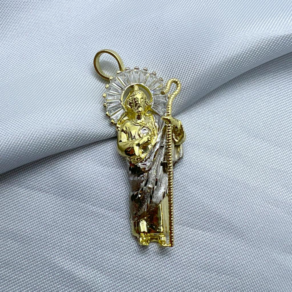 #D10160 - Dije San Judas De Oro 10k - H05/7.6