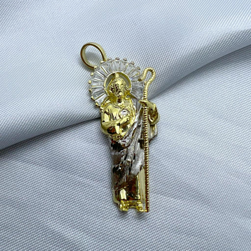 #D10160 - Dije San Judas De Oro 10k - H05/7.6