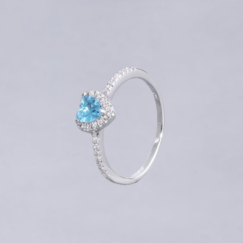 #AD149 - Anillo Corazón Plata - MI2.2