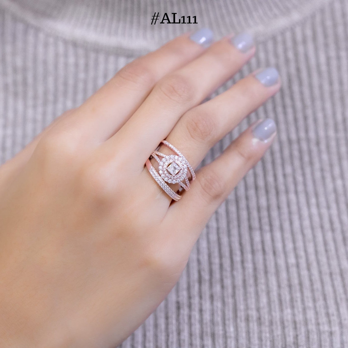 #AL111 - Alianza/ Anillo Triple - IP5.2