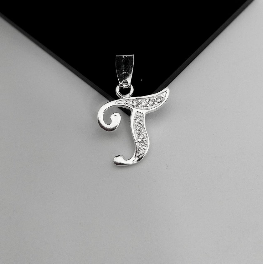 #D116 - Dije De Letra Con Zirconia De Plata - B09/1.5
