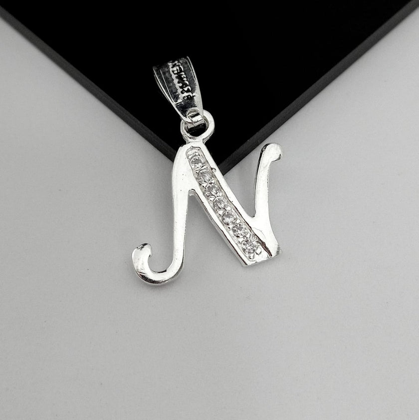 #D116 - Dije De Letra Con Zirconia De Plata - B09/1.5