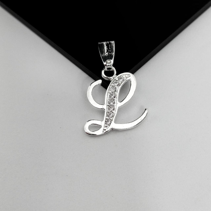 #D116 - Dije De Letra Con Zirconia De Plata - B09/1.5