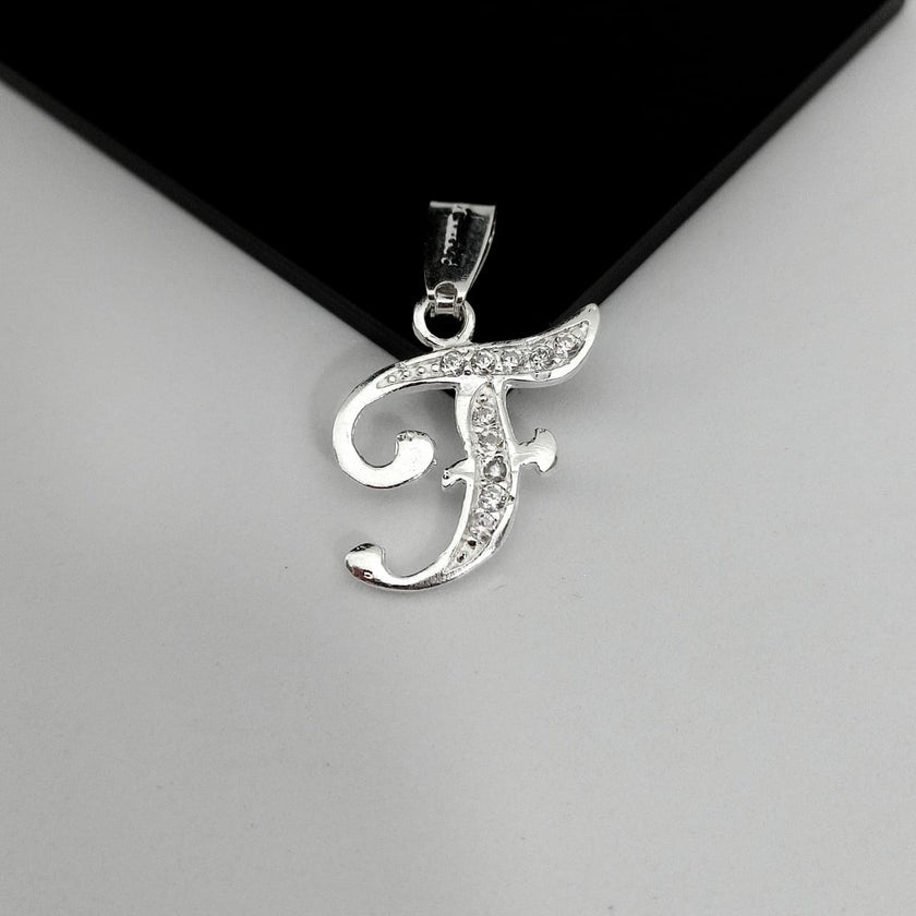 #D116 - Dije De Letra Con Zirconia De Plata - B09/1.5