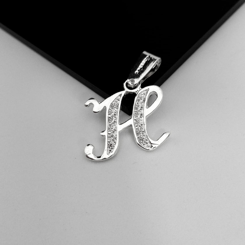 #D116 - Dije De Letra Con Zirconia De Plata - B09/1.5