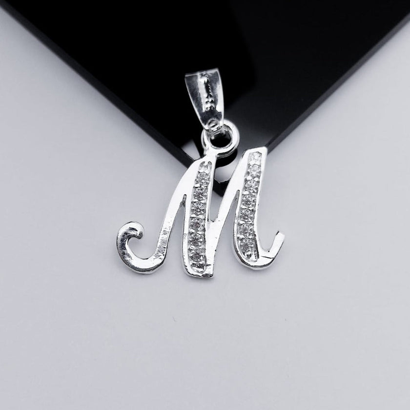 #D116 - Dije De Letra Con Zirconia De Plata - B09/1.5