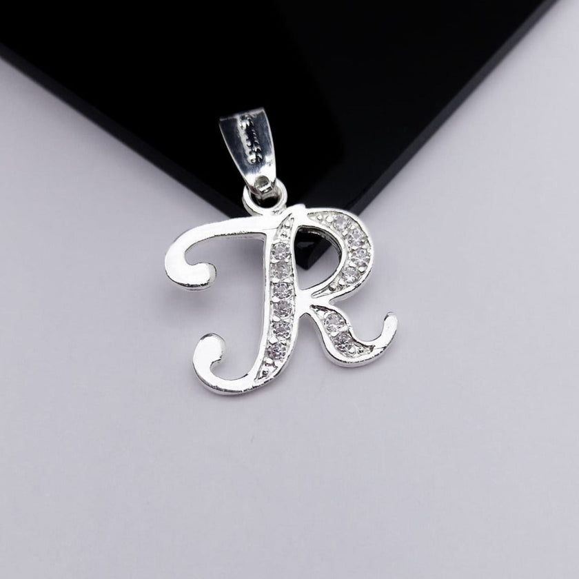 #D116 - Dije De Letra Con Zirconia De Plata - B09/1.5