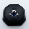 #AD336 - Anillo De Búho Con Piedra - ZC1.8