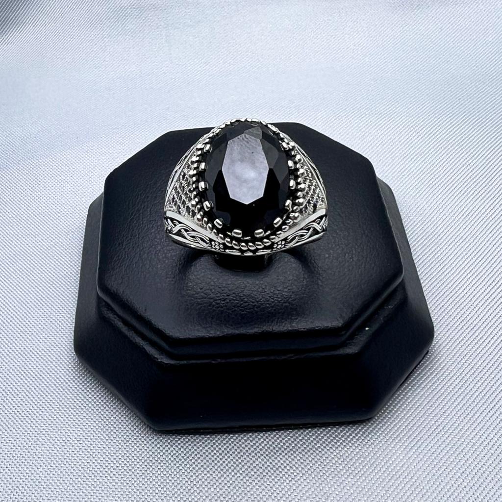 #AC149 - Anillo De Caballero/Hombre De Plata - IP8.7