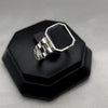 #AC134 - Anillo Caballero Tipo Rolex Plata - A09/5.4