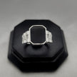 #AC134 - Anillo Caballero Tipo Rolex Plata - A09/5.4