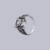 #AC153 - Anillo De Caballero De Herradura Y Gallo De Plata - AI5.6