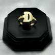 #AD10102 - Anillo De Letra D Oro 10k  - 1.8
