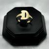 #AD10102 - Anillo De Letra D Oro 10k  - 1.8