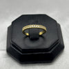 #AD10127 - Anillo Media Churumbela Piedra Zirconia Oro 10K - I01/2.1