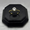 #AD10130 - Anillo Solitario Piedra Zirconia Oro 10K - K01/2.1