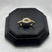 #AD10132 - Anillo Ojo Con Piedra Zirconia Oro 10K - K01/1.1