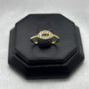 #AD10132 - Anillo Ojo Con Piedra Zirconia Oro 10K - K01/1.1