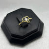 #AD10133 - Anillo Corazón Con Piedra De Zirconia Oro 10K - K01/1.1