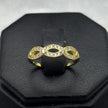 #AD10134 - Anillo Con Piedras De Zirconia Oro 10K - K01/1.4