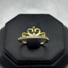#AD10138 - Anillo Tiara Con Piedra Zirconia Oro 10K - K01/1.5