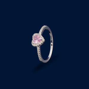 #AD149 - Anillo Corazón Plata - MI2.2