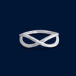 #AD216 - Anillo Infinito Plata - IC2.5