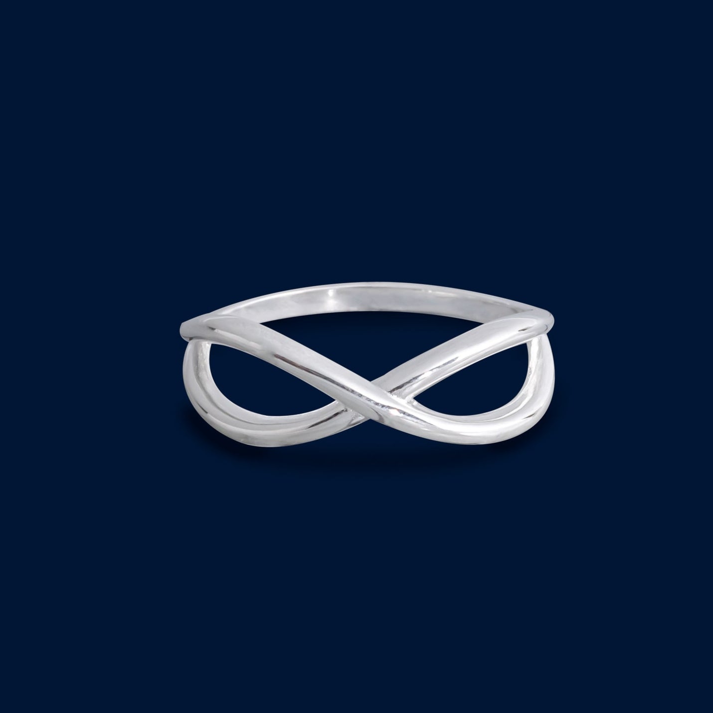 #AD216 - Anillo Infinito Plata - IC2.5