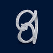 #AD234 - Anillo Con Piedra Zirconia Plata - IP3.0