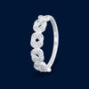 #AD275 - Anillo Con Piedra Zirconia Plata - F2.2
