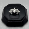 #AD294 - Anillo Corona De 15 Años/XV's Piedra Zirconia Plata - A13/2.3