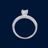 #AD316 - Anillo De Dama Solitario Con Zirconia Plata - F2.6
