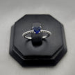 #AD357 - Anillo Corazón Central Piedra Zirconia Plata - PU1.8