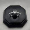 #AD357 - Anillo Corazón Central Piedra Zirconia Plata - PU1.8