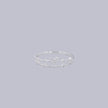 #AD400 - Anillo De Mariposa De Plata - IC1.4