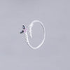 #AD413 - Anillo Mariposa De Plata - IC1.2