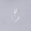 #AD422 - Anillo Ajustable De Plata - IC1.8