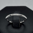 #AD435 - Anillo Con Piedra De Zirconia Plata - B11/1.8