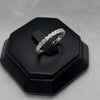 #AD441 - Anillo Churumbela Piedra Zirconia Plata - B12/1.5