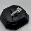 #AD445 - Anillo Solitario Piedra Zirconia Plata - A13/2.6