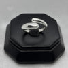 #AD455 - Anillo Dama Chunky Ajustable De Plata - B08/4.1