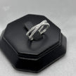 #AD458 - Anillo De Dama X Con Zirconia Plata - B09/2.3