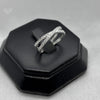 #AD458 - Anillo De Dama X Con Zirconia Plata - B09/2.3