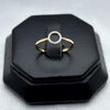 #ADX14103 - Anillo Con Diamante Natural Oro 14K - SX255