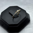#ADX14107 - Anillo Solitario Diamante Natural Oro 14K - TX340