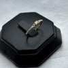 #ADX14107 - Anillo Solitario Diamante Natural Oro 14K - TX340