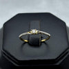#ADX14107 - Anillo Solitario Diamante Natural Oro 14K - TX340