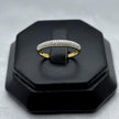#ADX14110 - Anillo Media Churumbela Con Diamante Natural Oro 14K - SX380