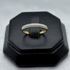 #ADX14110 - Anillo Media Churumbela Con Diamante Natural Oro 14K - SX380