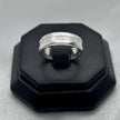 #AG118 - Argolla Diamantada Plata - 6 mm - ZC2.5